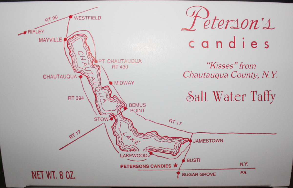 Salt Water Taffy Gift Box Peterson's Candies