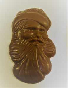 Santa Flat Face 2 inch w/ beard .07 bagged - Peterson's Candies