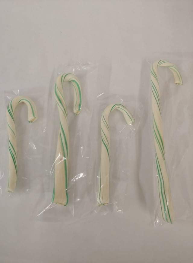 Hand- Rolled Candy Canes