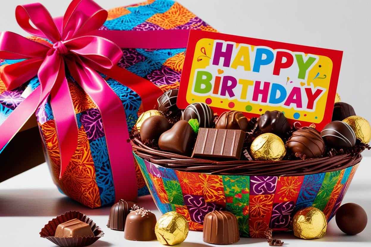 Happy Birthday Basket -Small