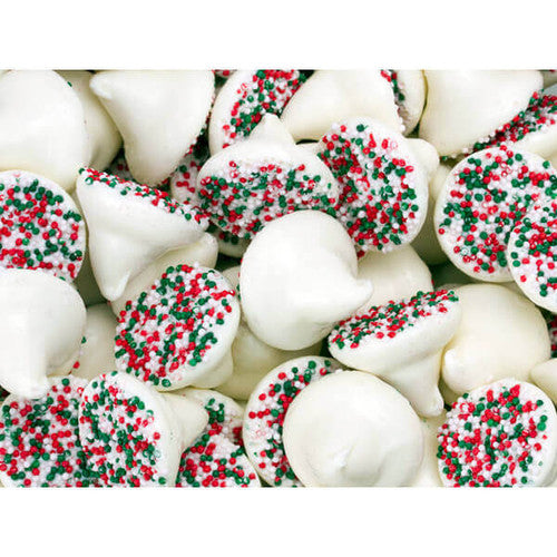 Christmas White Chocolate & Mint Misty Mints ( Non- Pariels ) Bagged