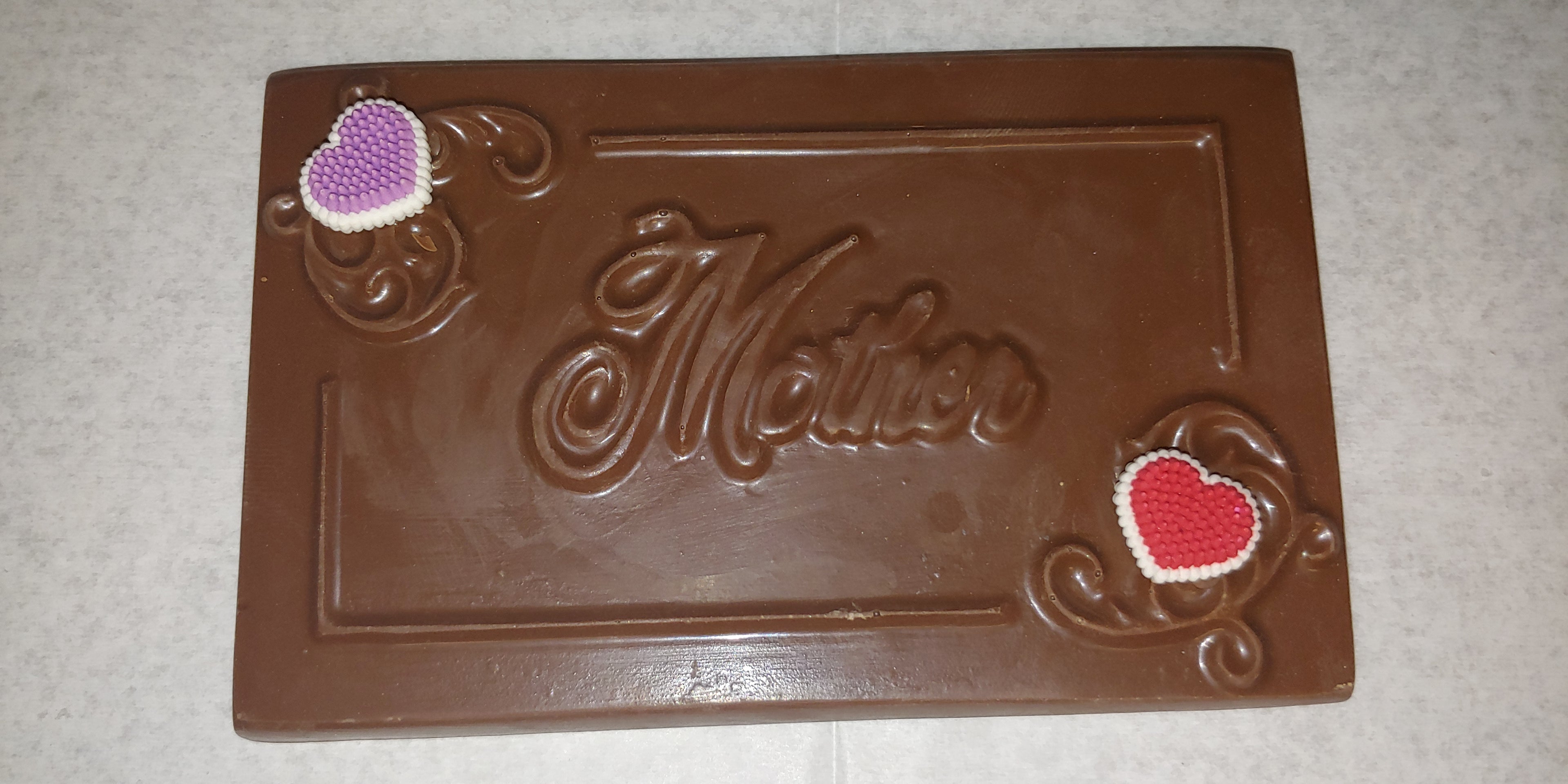 Mother and Father Chocolate Cards