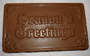 Seasons Greetings Mini Chocolate Bar