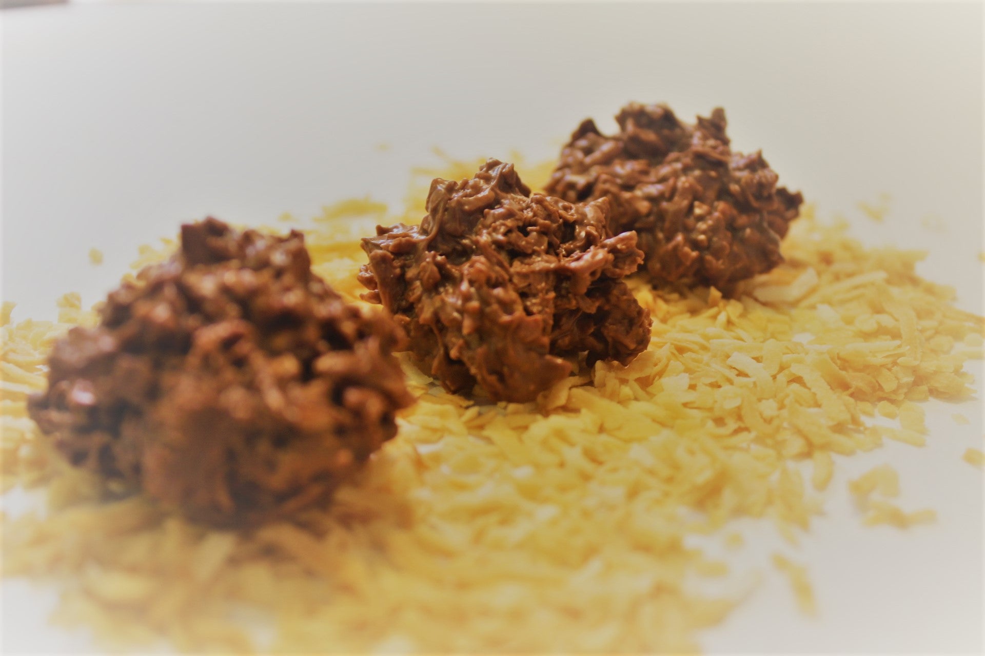 Toasted Coconut Haystacks