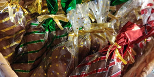 4 Chocolate Dipped Nutter Butter Cookies in a Fancy Gift Bag - Peterson's Candies