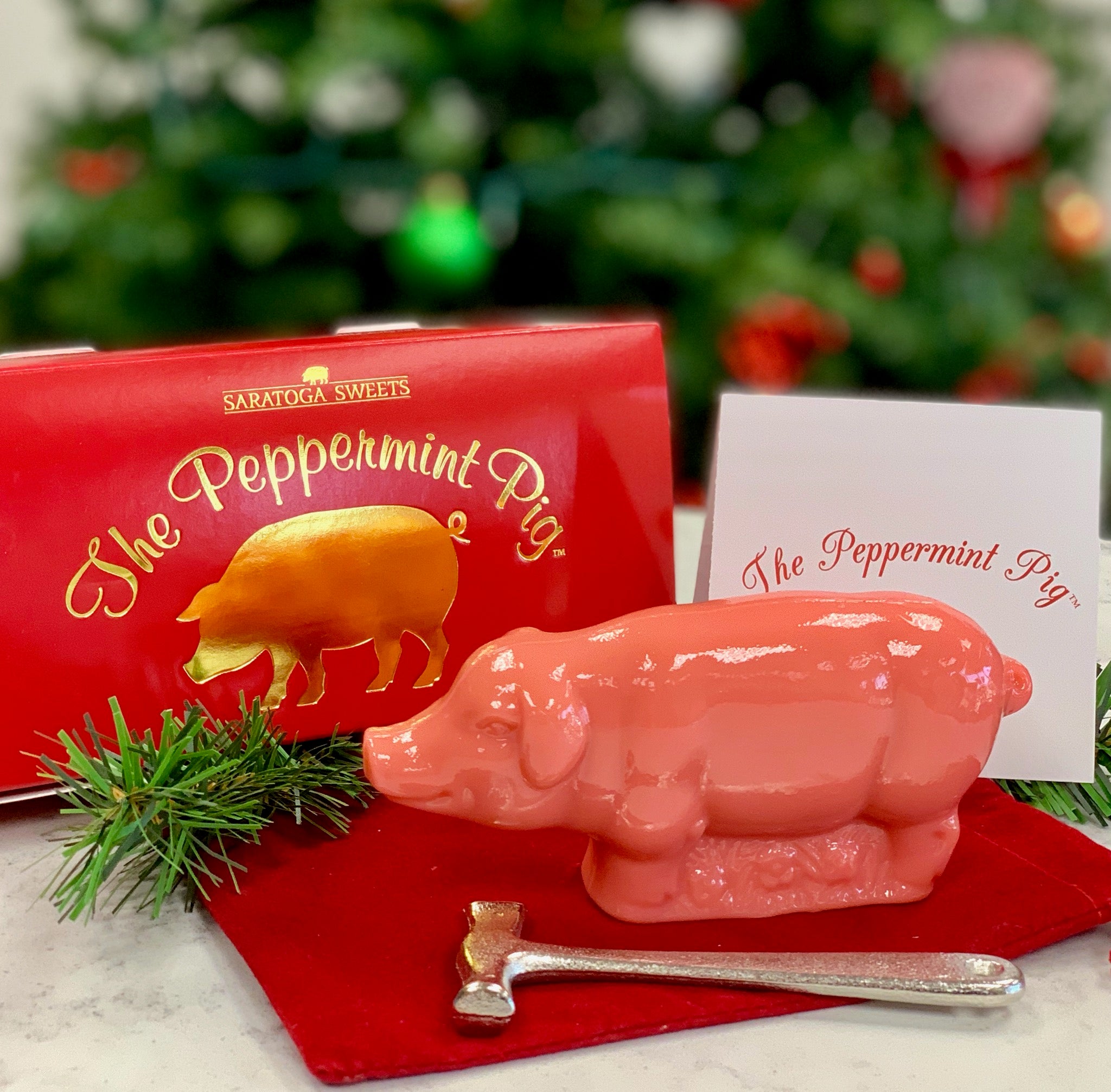Peppermint Pigs from Saratoga Sweets - Peterson's Candies