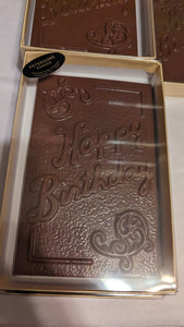 Happy Birthday Chocolate Gift Card