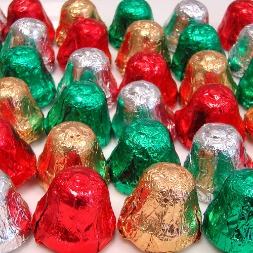 Chocolate Foil Bells Bagged