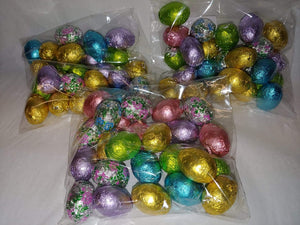 6 0z. Chocolate Foil Easter Eggs Bagged - Peterson's Candies