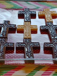 Small flat milk chocolate Crosses (Bagged) - Peterson's Candies